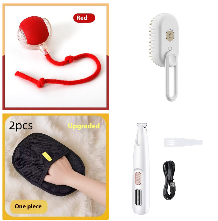 Cat Steam Brush Steamy Dog Brush 3 in 1 Electric Spray Cat Hair Brushes for Massage Pet Grooming Comb Hair Removal Combs Pet Products